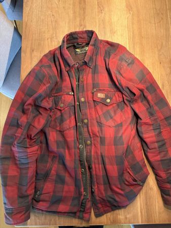 Moto Eleven M11 Neu Protective Hemd Rot