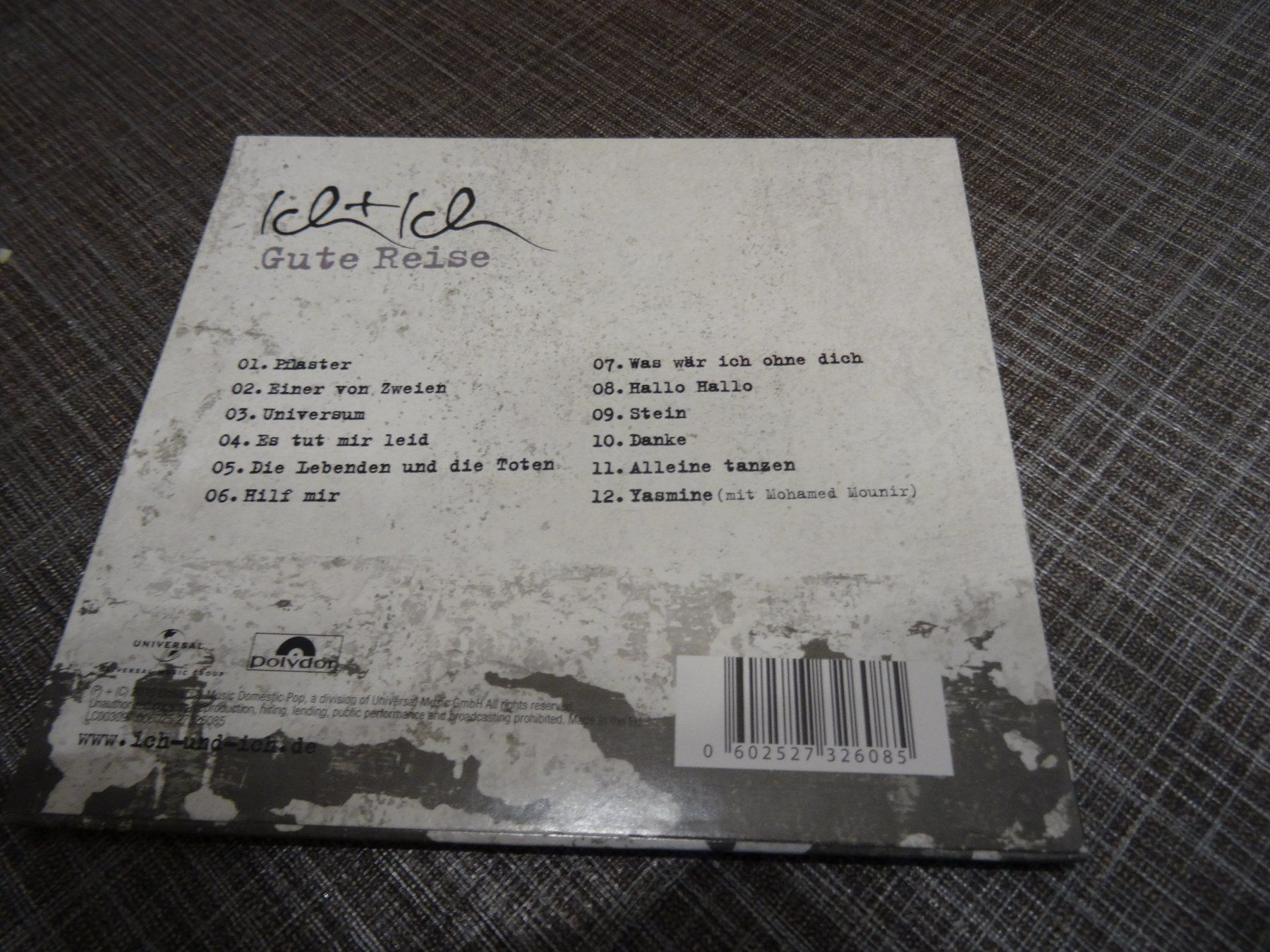 CDs: Ich + Ich - Gute Reise CD – Gebraucht aus Olten von Disc-Ausverkauf 1
