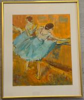 Aquarell ( Tänzerinnen im Stil von Edgar Degas)