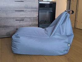 Sitzsack SO SOFT Grau gross neuwertig