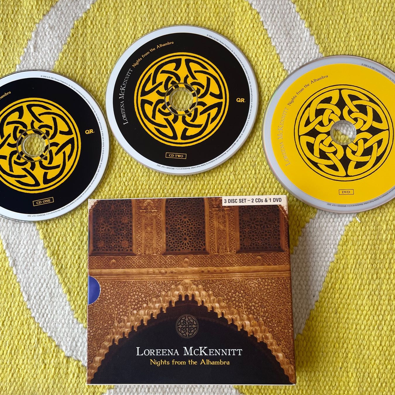 CD: LOREENA MCKENNITT-2CD+DVD NIGHTS FROM THE ALHAMBRA DIGIPACK – Usato da Rorschacherberg venduto da CD-Roli