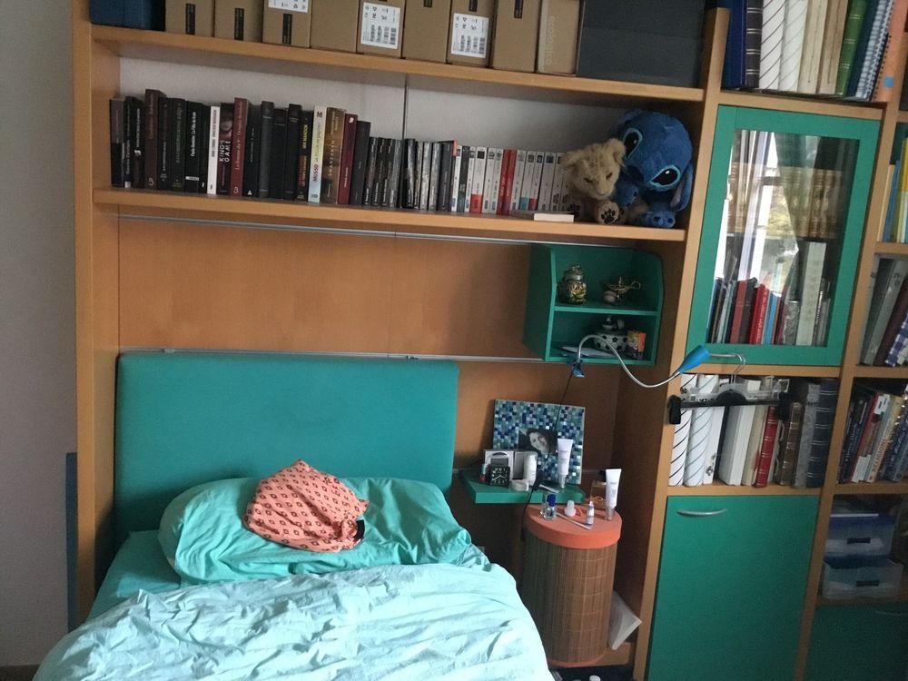 Letti: Lit avec bibliothèque intégrée - ligne italienne de qualité – Usato da Genève venduto da Mazelyne 7