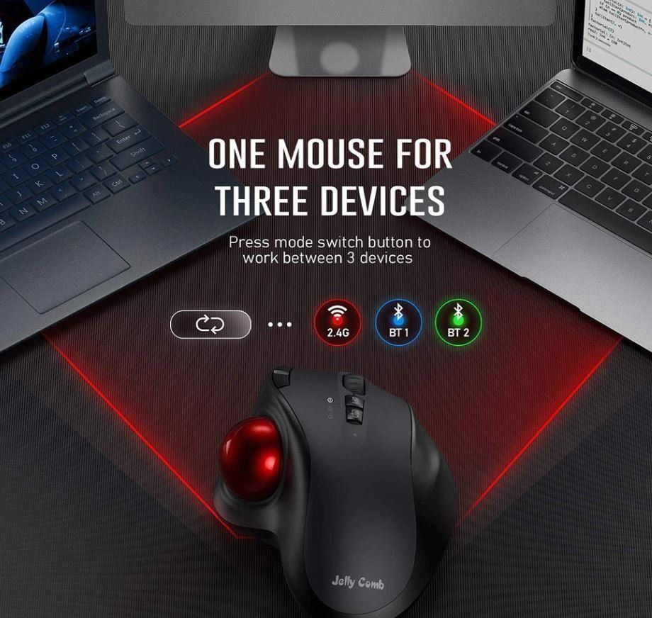 Mouse: Mous Wireless Trackball Mouse – Nuovo e nell'imballaggio originale da Unterägeri venduto da RmOnline 4