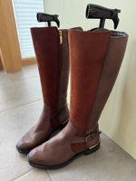 Tamaris Damen Lederstiefel braun 39 wie neu