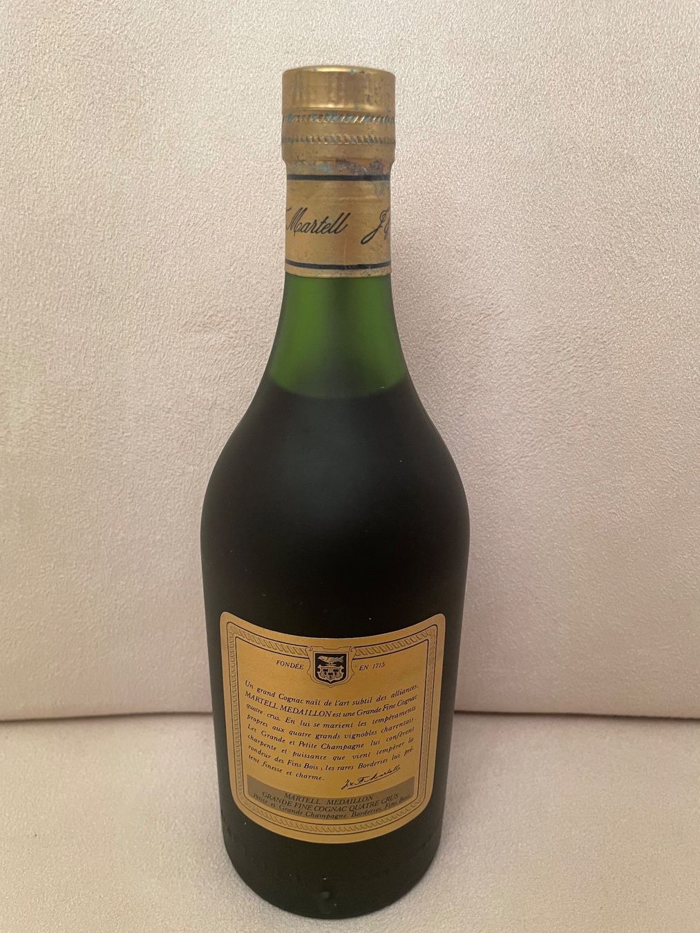Martell Bevande alcoliche: Martell Medaillon Cognac VSOP 70cl 40% – Nuovo e nell'imballaggio originale da Langendorf venduto da zloker 2