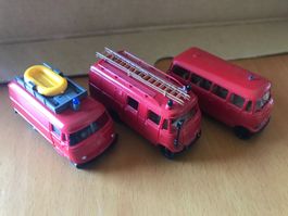 3x Mercedes Feuerwehr