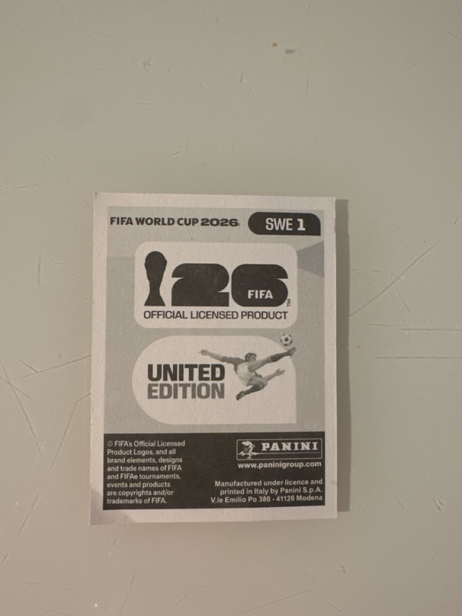 Panini Carte collezionabili: Panini 2026 SWE1 – Nuovo (secondo la descrizione) da Bern venduto da akl_sy9s 1