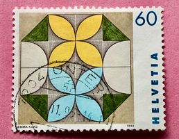 Nr.848 Emma Kunz GESTEMPELT Sonderpostmarken III 1993   