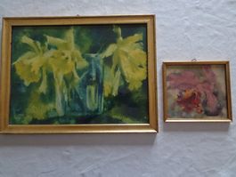 Augusto Giacometti Osterglocken Orchideen Print 20er Jahre