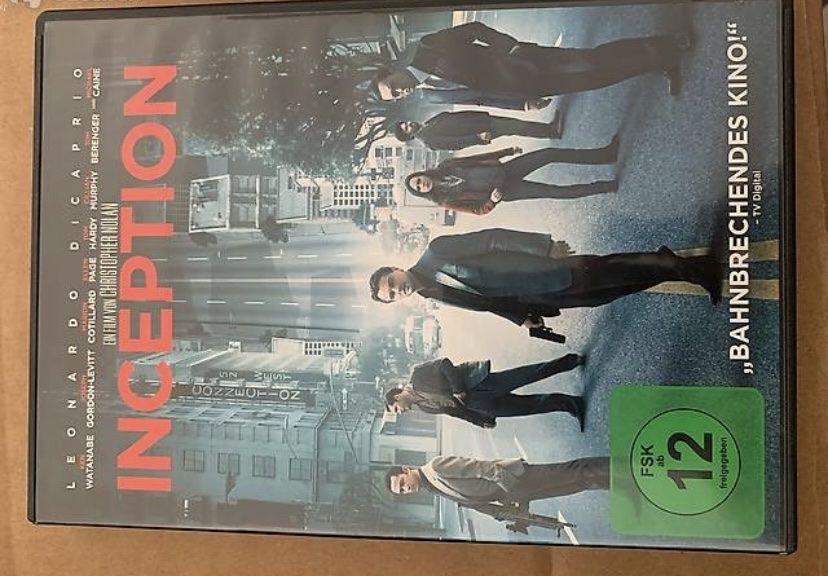 Alle DVDs: INCEPTION – Gebraucht aus Rickenbach b. Wil von Tanjaw8