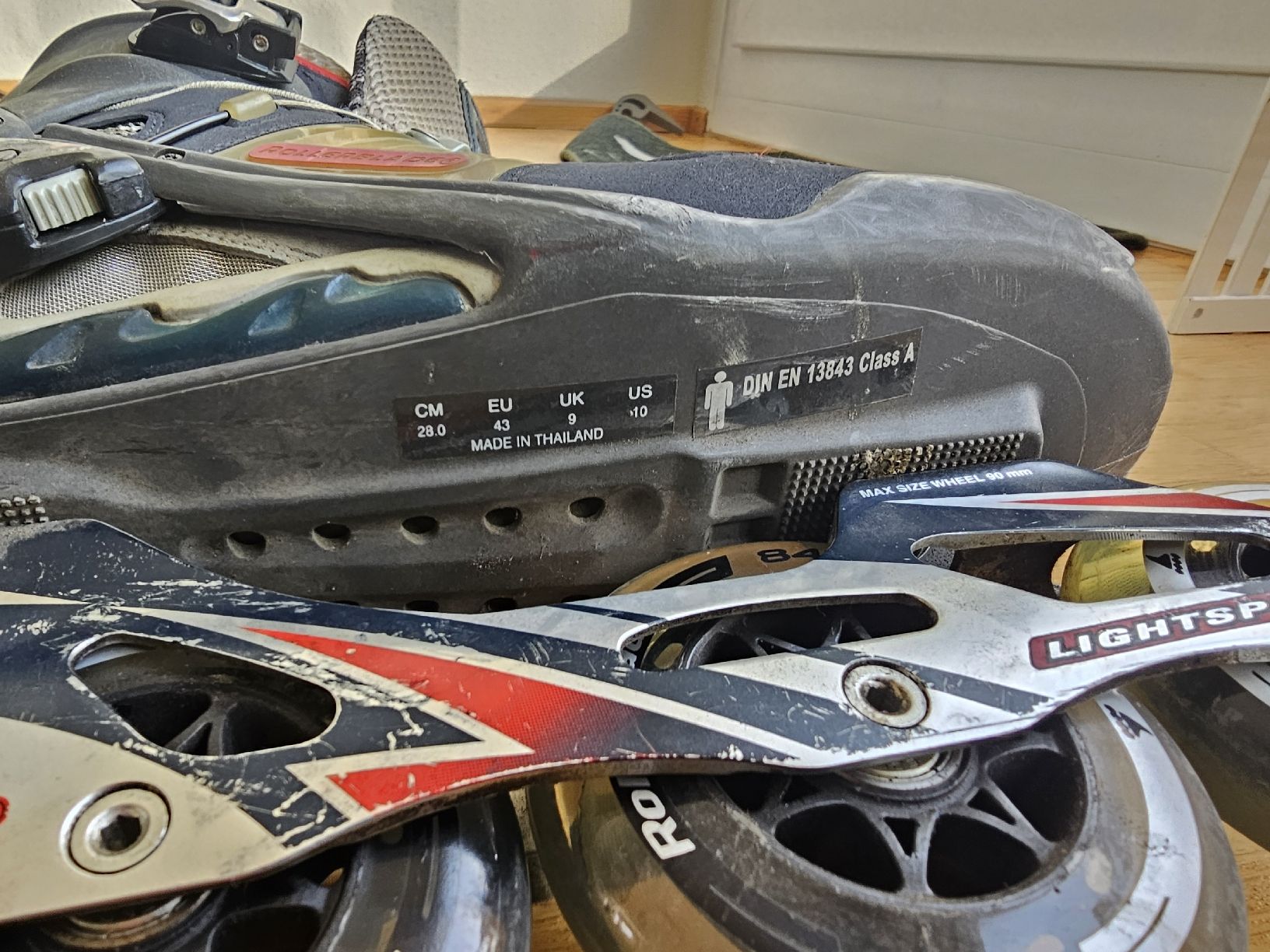 Inline-Skating & Rollschuhe: Rollerblade Inlineskates, Grösse 43, mit Schütz – Gebraucht aus Belp von zugulu 3