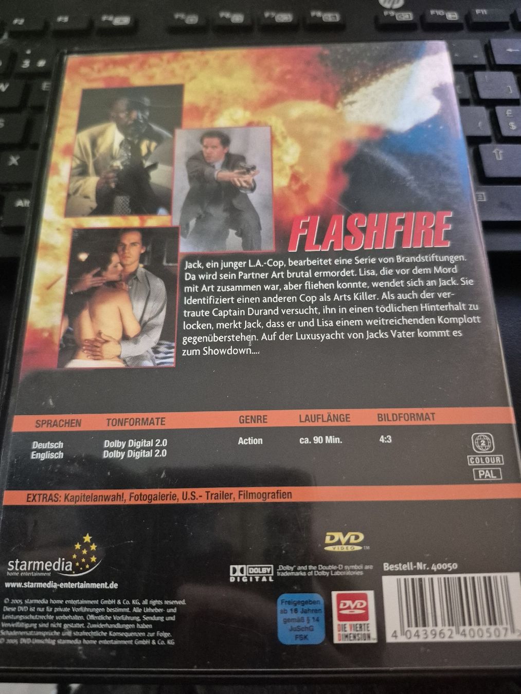 Tutti i DVDs: Flashfire - Ohne Ausweg rar – Usato da Zollikofen venduto da wir_verkaufen 1