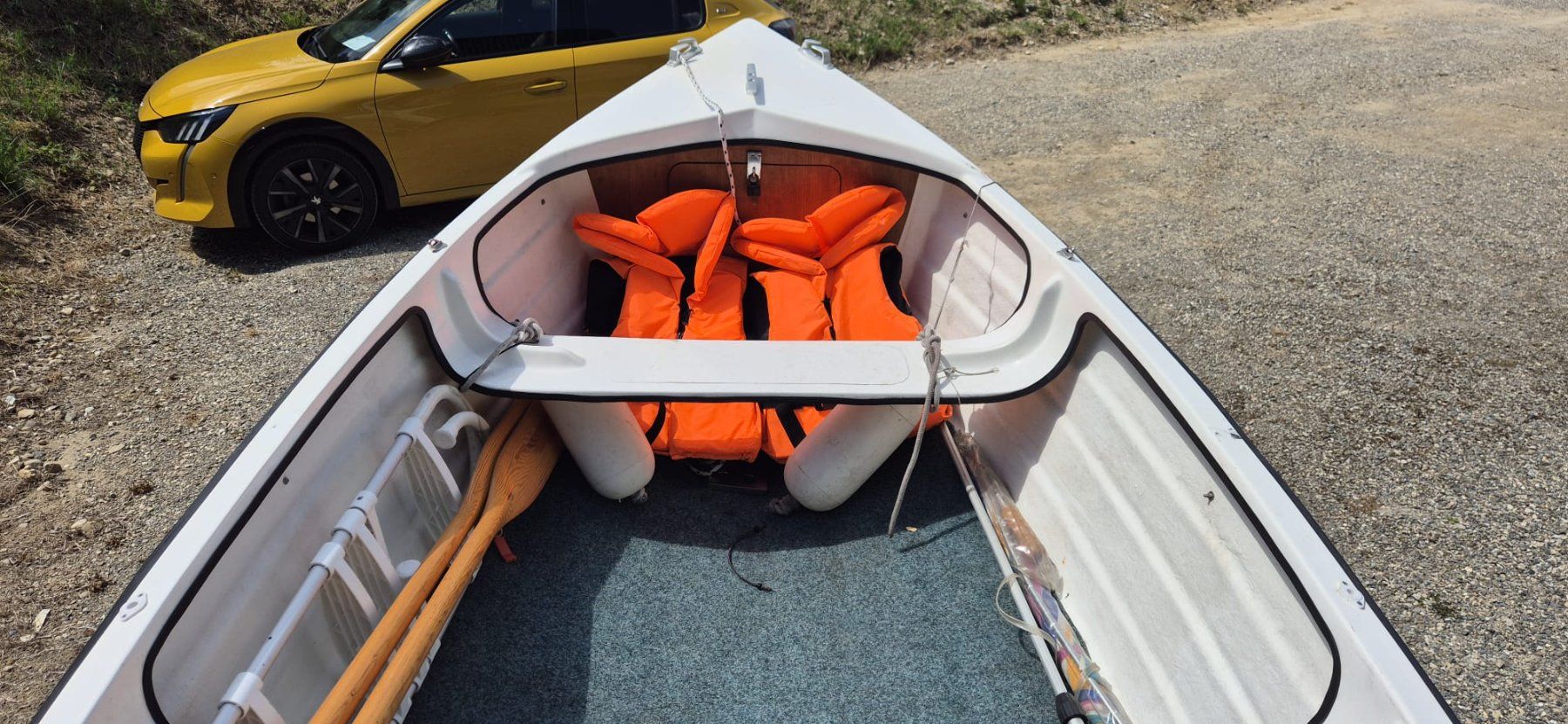 Honda Barche: Motorboot mit Honda Aussenborder und Sommer-Verdeck ab CH – Usato da Schaffhausen venduto da vic_tbg2 2