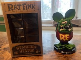 Rat Fink Statue Ed Big Daddy Roth Figur mit OVP 