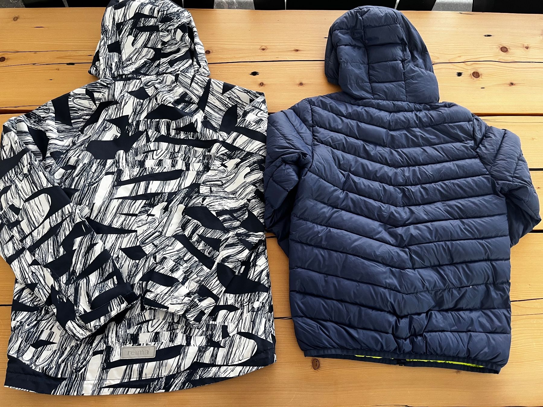 Reima Giacche & Cappotti: Reima Regenjacke & Daunen- Jacke 146/152  + Softshelljacke – Usato da Davos Dorf venduto da AJRMBA 2