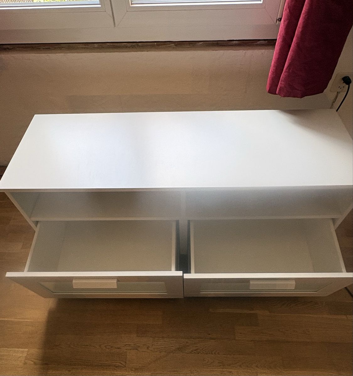 Cassettiere: Fernsehschrank | Kommode Weiss mit Schubladen – Nuovo (secondo la descrizione) da Obermumpf venduto da davetattoo 5