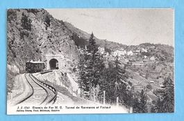 Chemin de Fer M.C. - Tunnel  Revennez - Finhaut - 1903