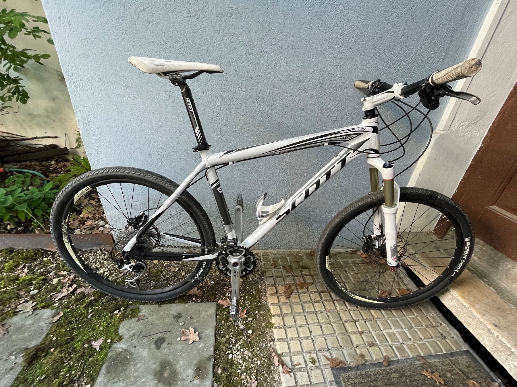 Scott Biciclette: Scott scale 40, Mountainbike,  weiss – Usato da Basel venduto da 3medusa0