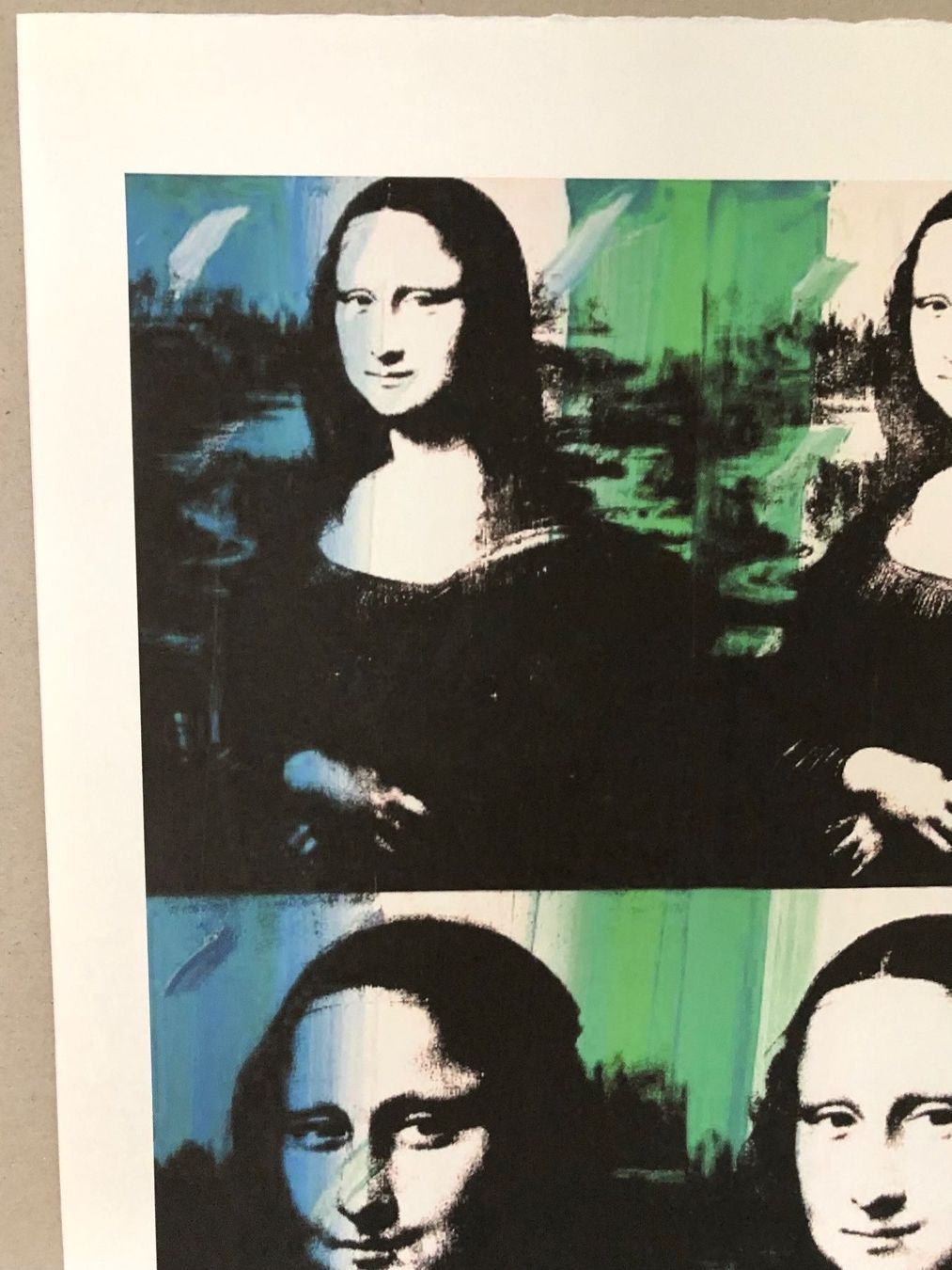 Foto & Immagini: Andy Warhol: Mona Lisa, POP Art, XX/100 – Nuovo (secondo la descrizione) da Meilen venduto da Smgdesign 4