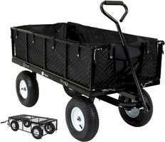 Miweba Bollerwagen MB-700 700KG Schwarz 