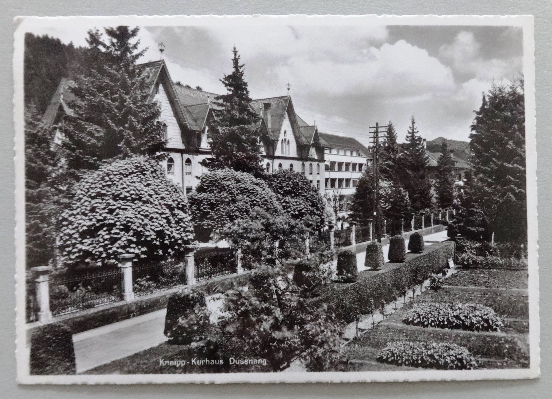 Cartoline postali: Kneipp-Kurhaus Dussnang – Usato da Fétigny venduto da Billy2miny