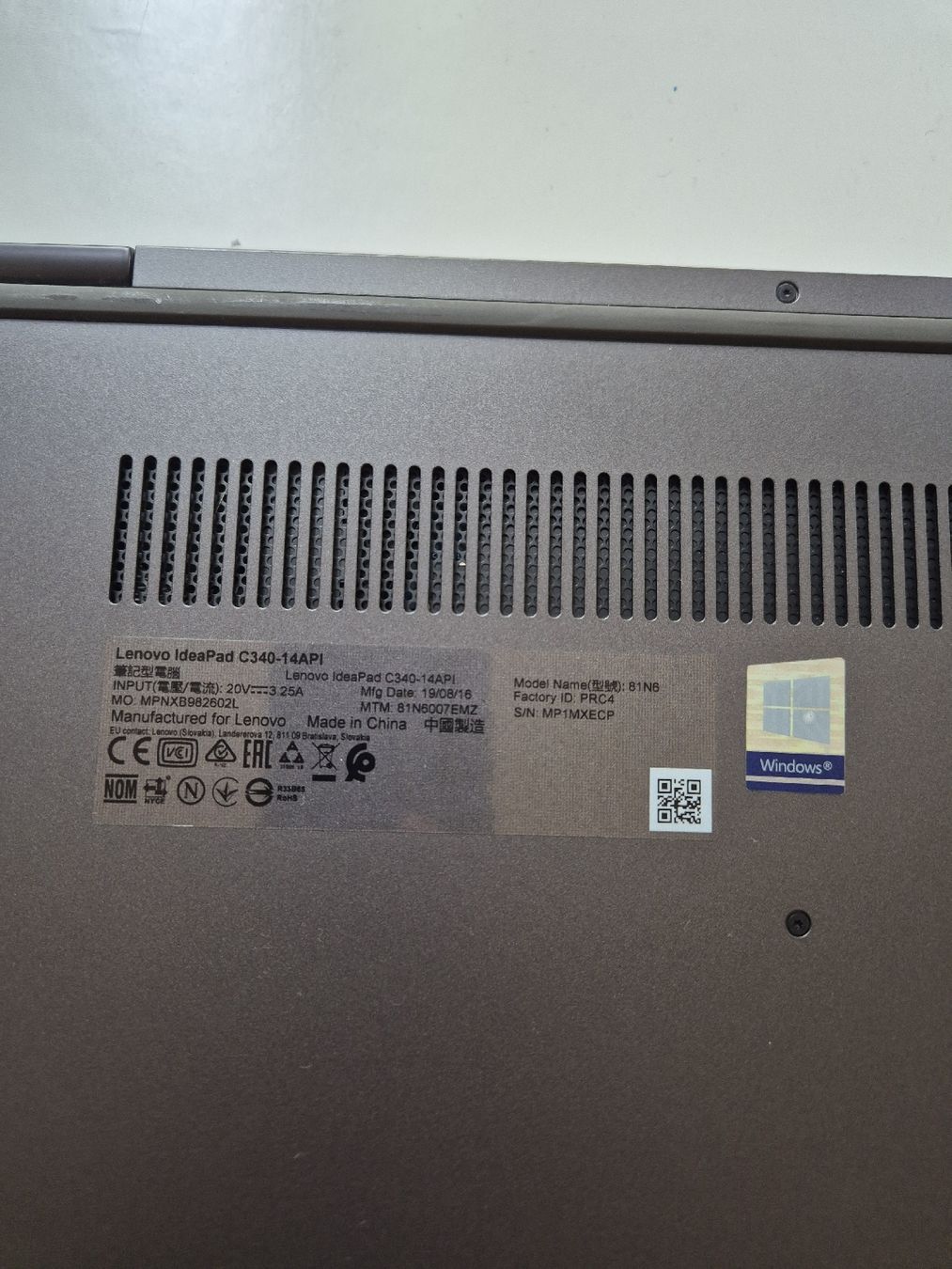 Lenovo Notebook: Lenovo Laptop, IdeaPad c340-14API – Usato da Basel venduto da lilifee86 4