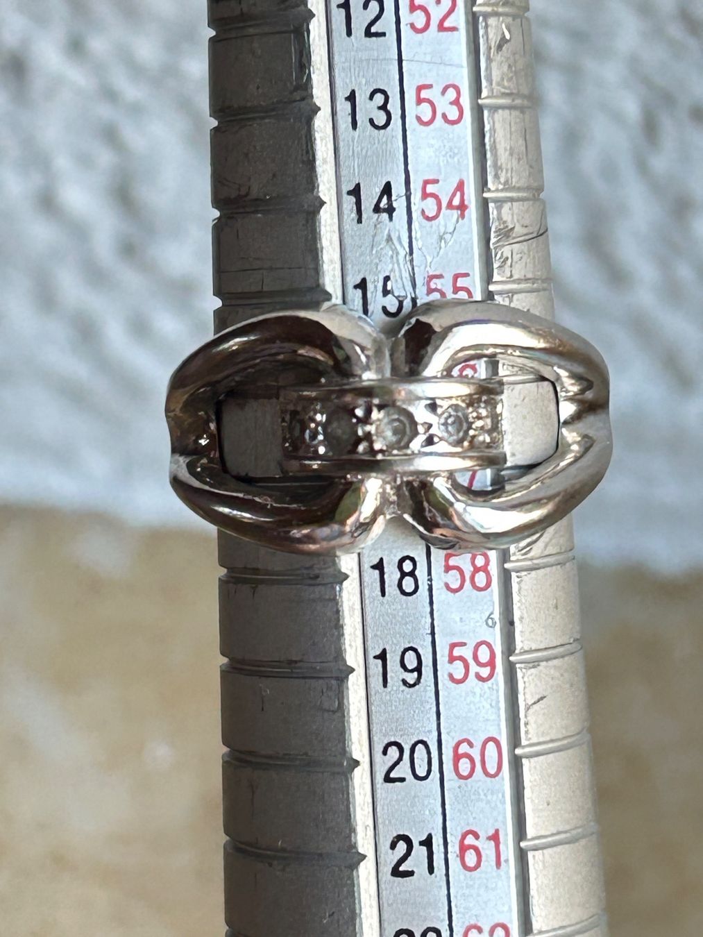 Ringe: Vintage Ring mit Strass-Steinen (Grösse 56) – Gebraucht aus Laufen von Bellebellezza 2