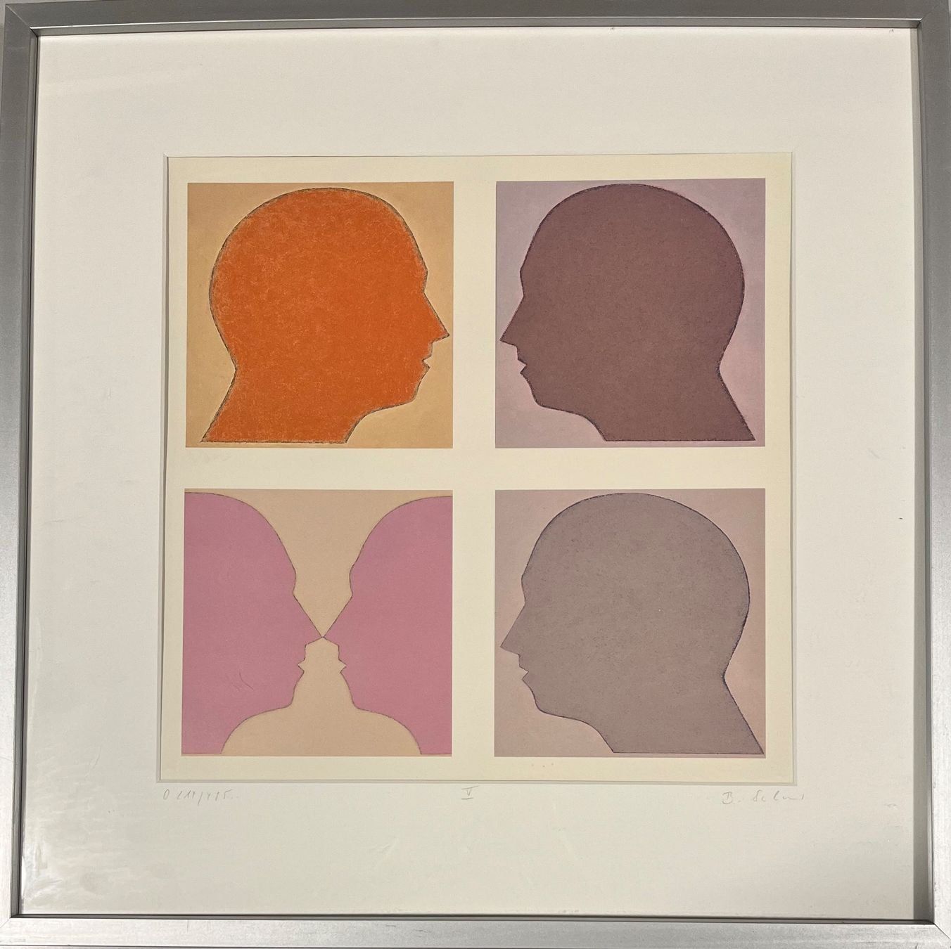 Poster & Bilder: Beate Selzer (1962)  ORIGINALGRAFIK OFFSET HANDSIGNIERT – Gebraucht aus Gersau von grafik-kunst