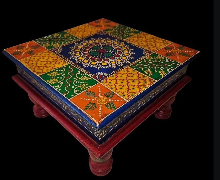 Tavoli: table basse indienne en bois – Usato da Vernier venduto da 19pigments 1