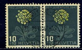 Pro Ju J122 en paire Vollstempel La Chaux-de-Fonds