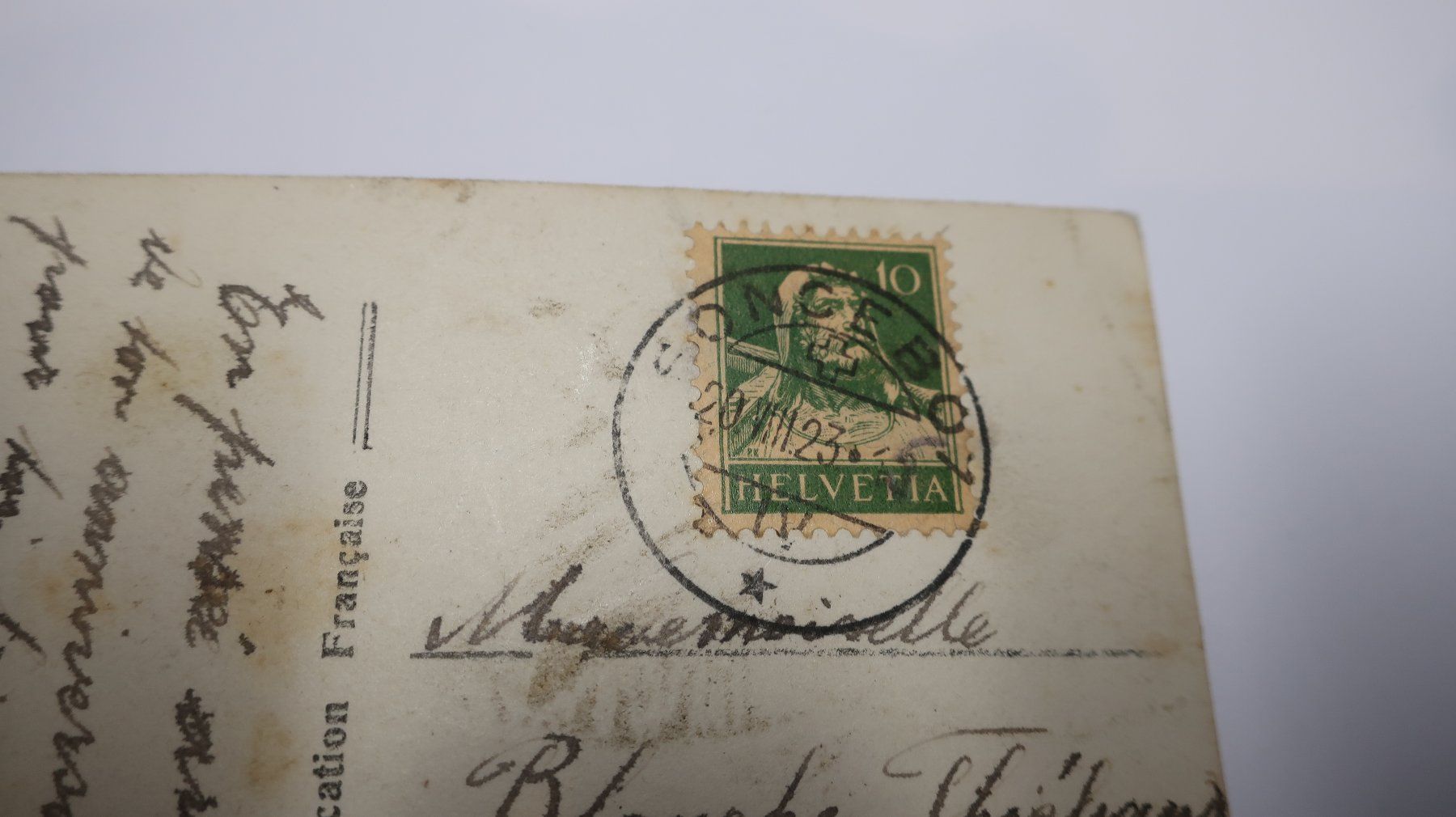 Cartoline postali: Bonne Fête   1923 – Usato da Cormoret venduto da Pascalll2001 6