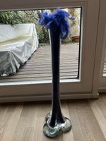 Hergiswiler Glas Grosse Boden-Vase 70cm Glasvase