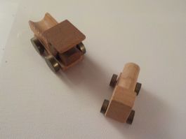 2 Holz Eisenbahn für Setzkasten (Setzkasten 22)(3)