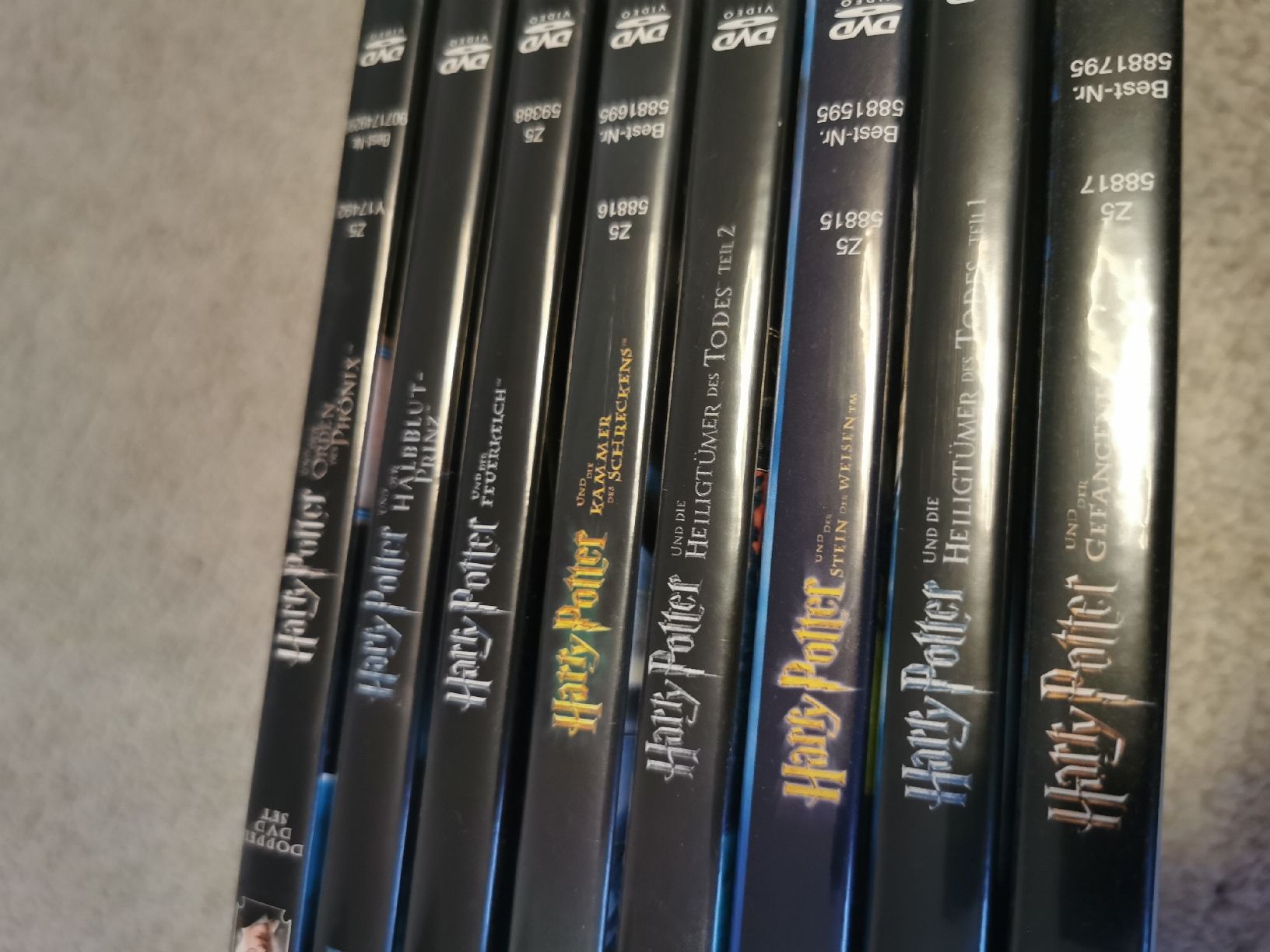 Alle DVDs: Harry Potter DVD Set komplett – Gebraucht aus Wetzikon ZH von Tothart 9
