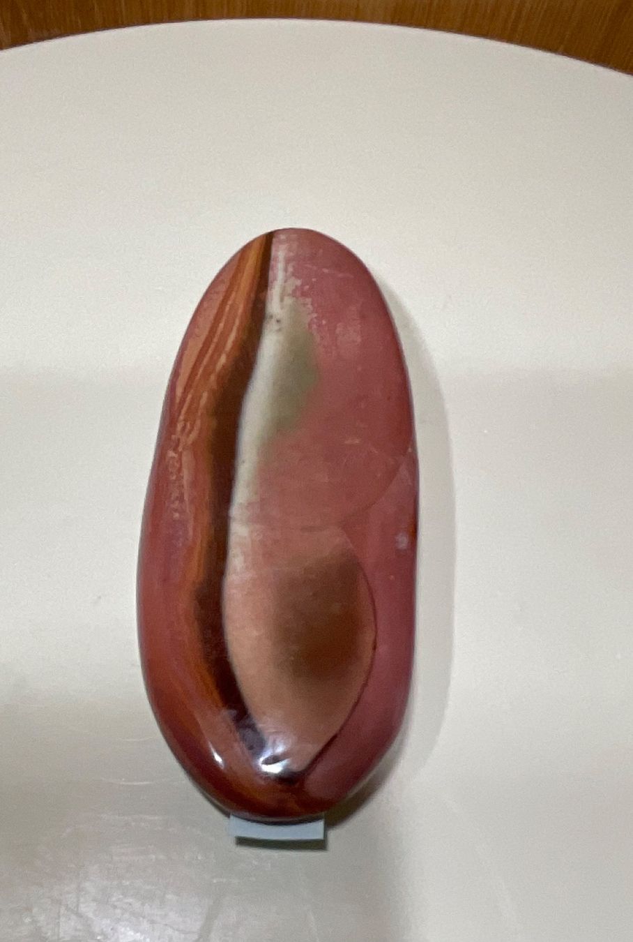 Mineralien & Heilsteine: Wunderschöner Jaspis Polychrom Free Form Handschmeichler – Neu (gemäss Beschreibung) aus Gibswil von BestePreis 4