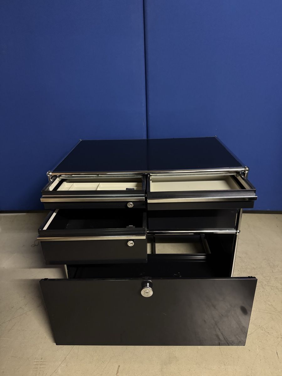 Cassettiere: USM Haller Sideboard, schwarz – Usato da Bern venduto da samryan 1