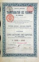 SA de Transformation des Vidanges en Engrais - 1898