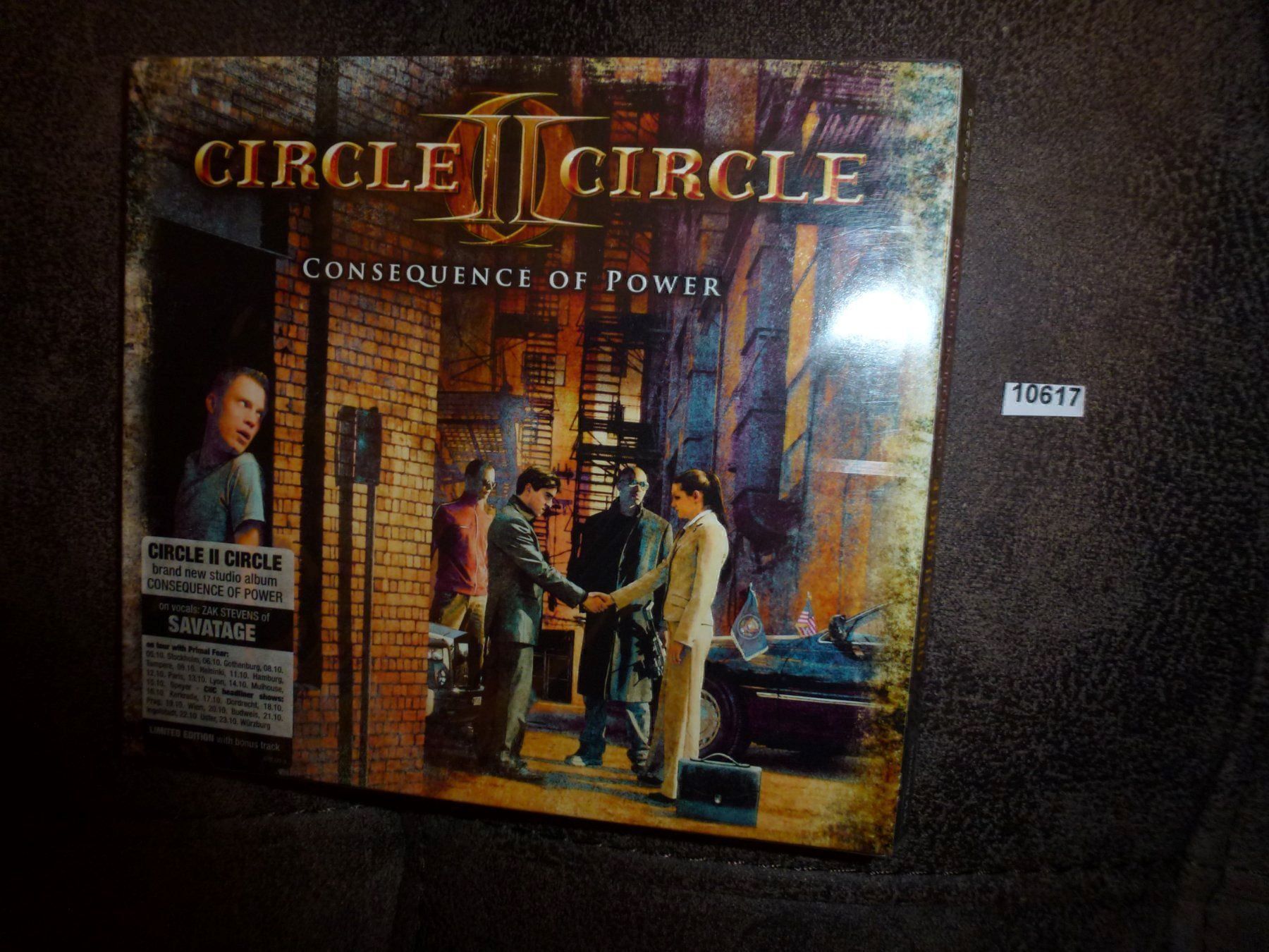 CD: Circle II Circle Consequence of Power CD – Nuovo e nell'imballaggio originale da Olten venduto da Disc-Ausverkauf