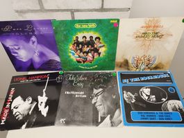 Diverse Schallplatten Sammlung, verschiedene Genres, 12 Stk