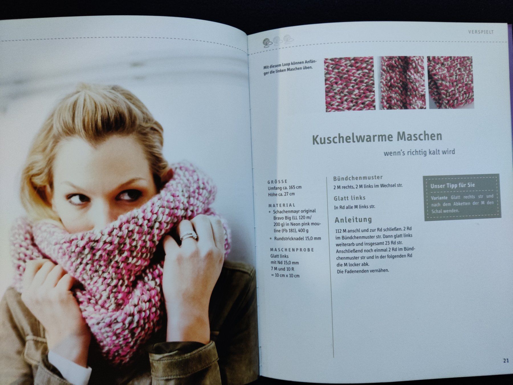 Libri: * Love Loop / starke Schlauchschals gestrickt - Topp 2014 – Usato da Muttenz venduto da Negnuja 4