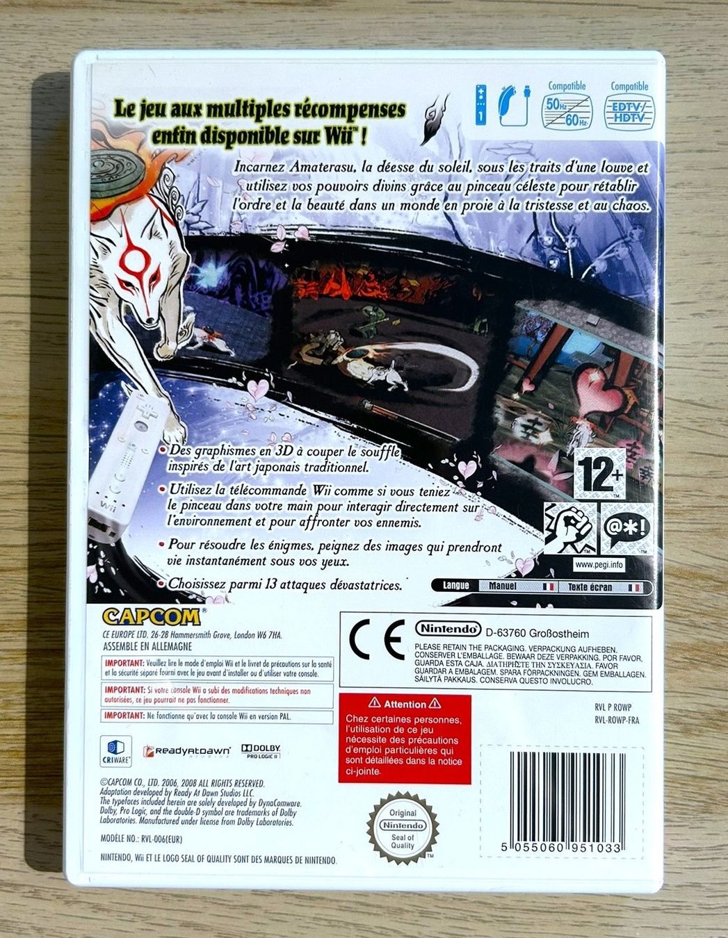 Capcom Giochi: Okami Nintendo Wii – Usato da St. Gallen venduto da Alpine.Arcade 1