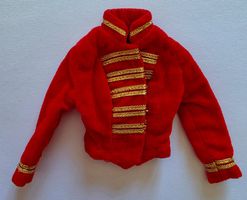 Haut de la tenue Drum Majorette de Barbie de 1964