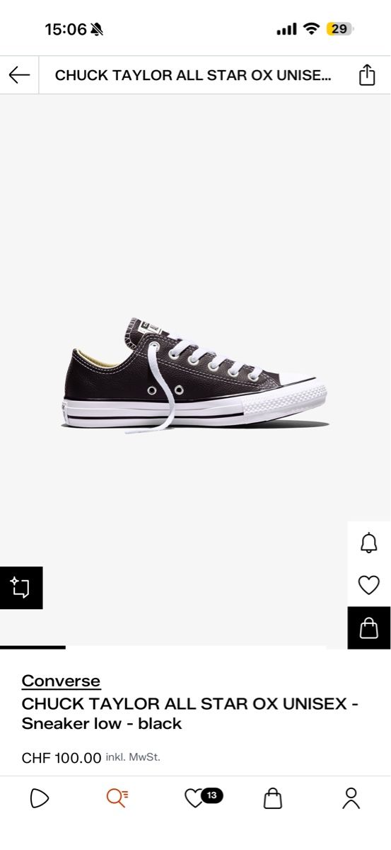 Converse Scarpe da donna: Converse All Stars Leder 37.5 – Usato da Zuchwil venduto da dianafrf 8
