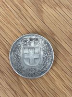 5-Franken-Stück Silbermünze