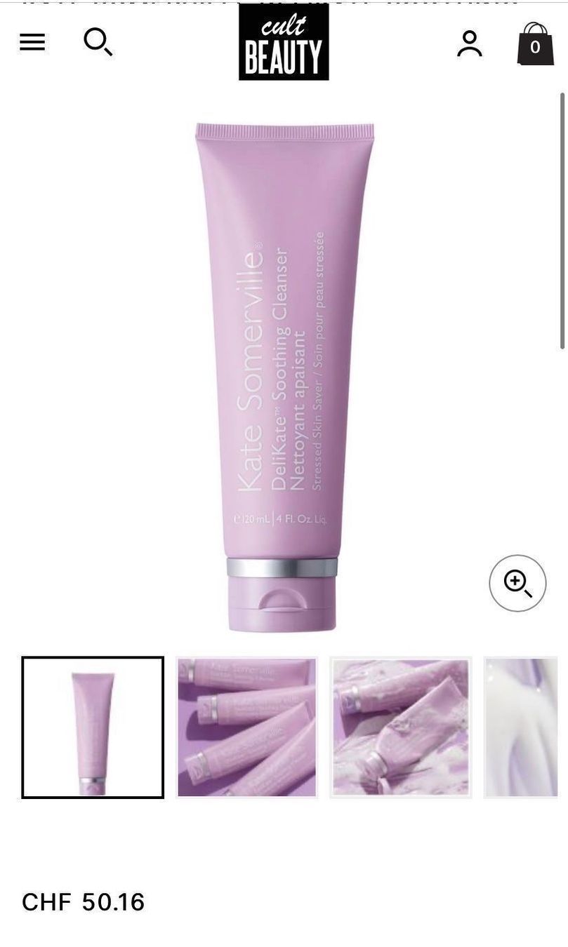 Cura del viso: Kate Somerville DeliKate Cleanser,NEU, Ladenpreis CHF50.00 – Nuovo e nell'imballaggio originale da Zürich venduto da deruja 6