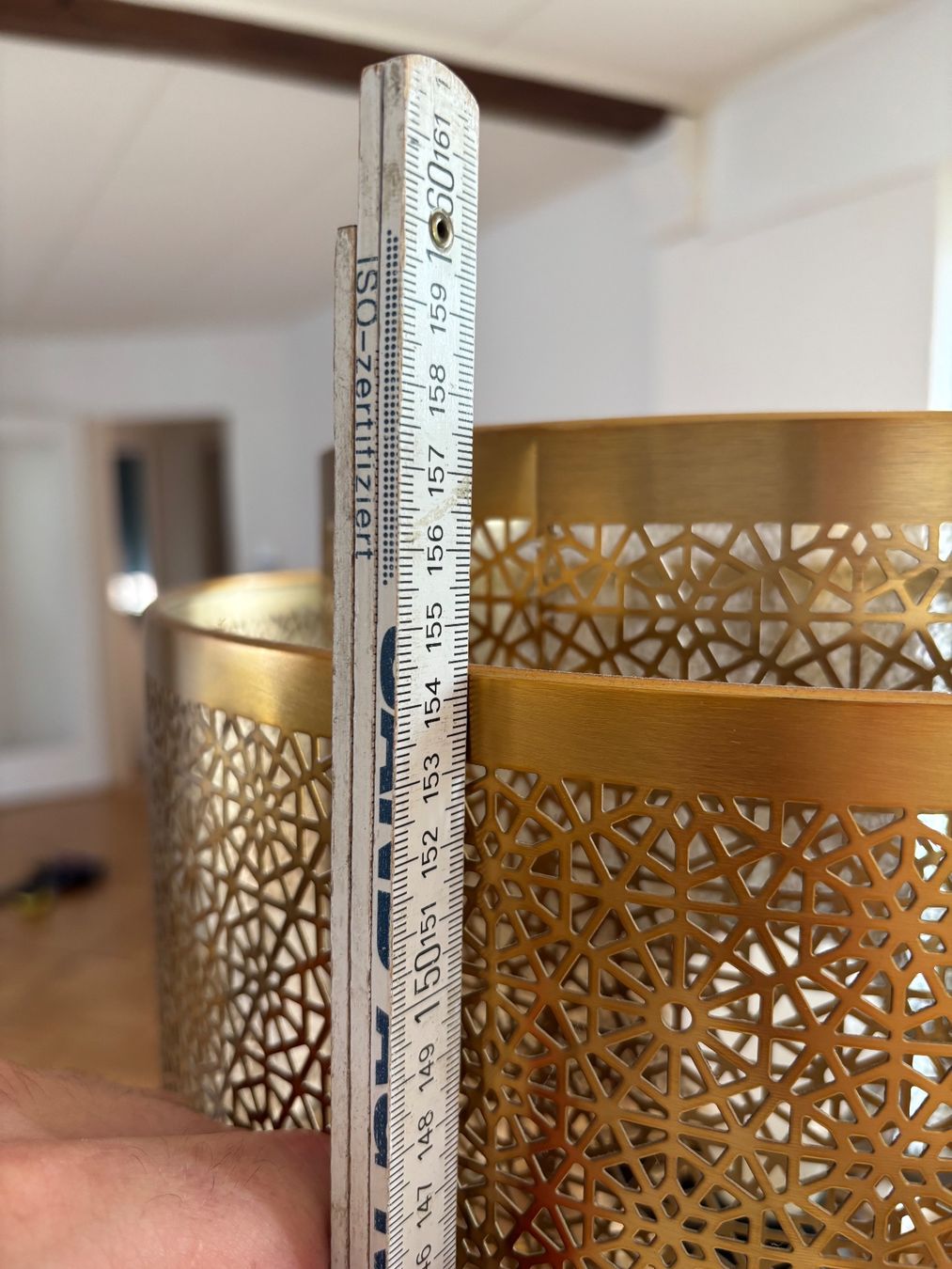 Lampade: Stehlampe Messing-Optik – Usato da Pfäffikon ZH venduto da joe_8cq8 3