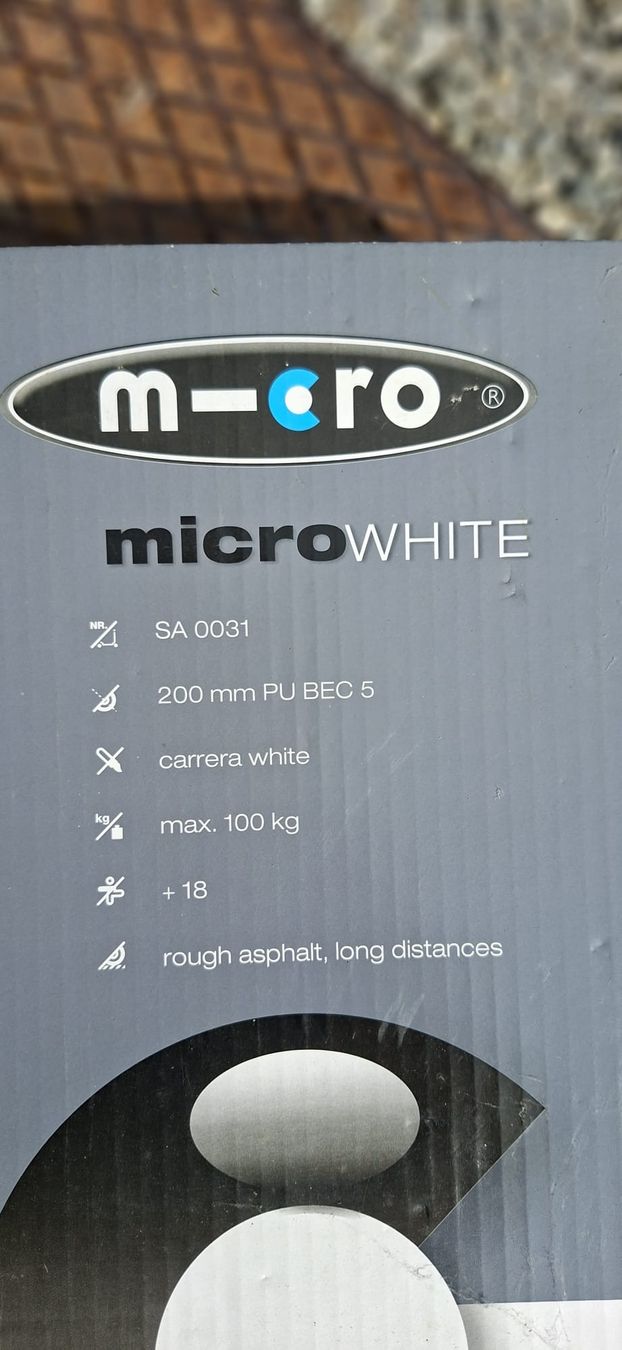 Micro Kickboard: Trotinette Micro White – D'occasion à Basel par sis_h6jg 3