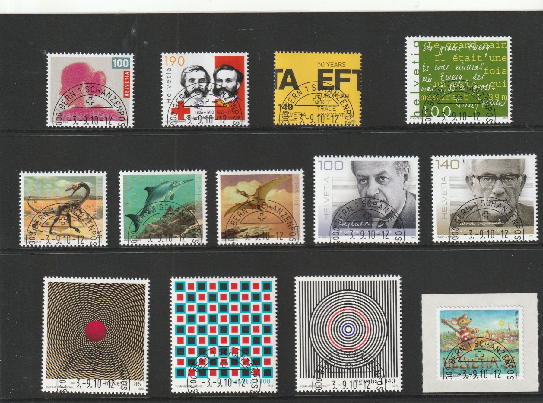 Tutti i francobolli: CH Briefmarken Lot gestempelt 2010 – Usato da Rupperswil venduto da Ema10 2