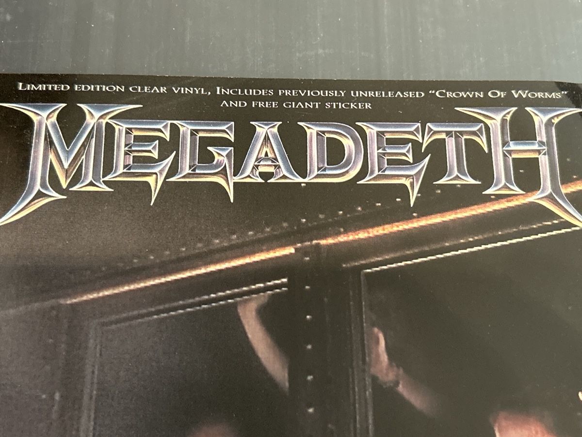Schallplatten: Megadeth. 1994. Limited Edition. Clear Vinyl. – Gebraucht aus Faulensee von Mizuno06 3