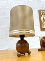 Vintage Tischlampe - Teakholz